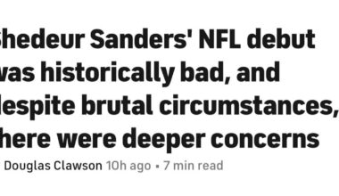 This Thanksgiving, I’m thankful we didn’t draft Shedeur.