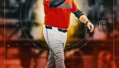 For the second straight year, Stephen Vogt of the Guardians is the AL Manager of the Year Award!