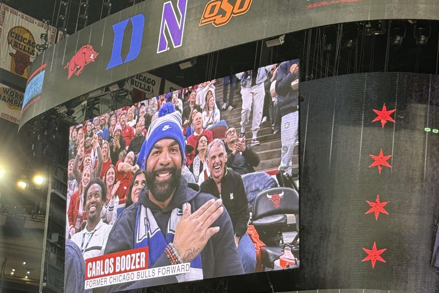 Boozer making an appearance at United Center