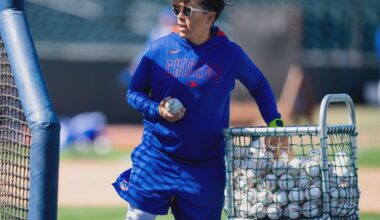 [Puma] Mets are hiring Rachel Folden to serve as the hitting coach at Double-A Binghamton. She was a hitting coach in the Cubs' minor league system this season" and was just recently promoted to their AAA before leaving