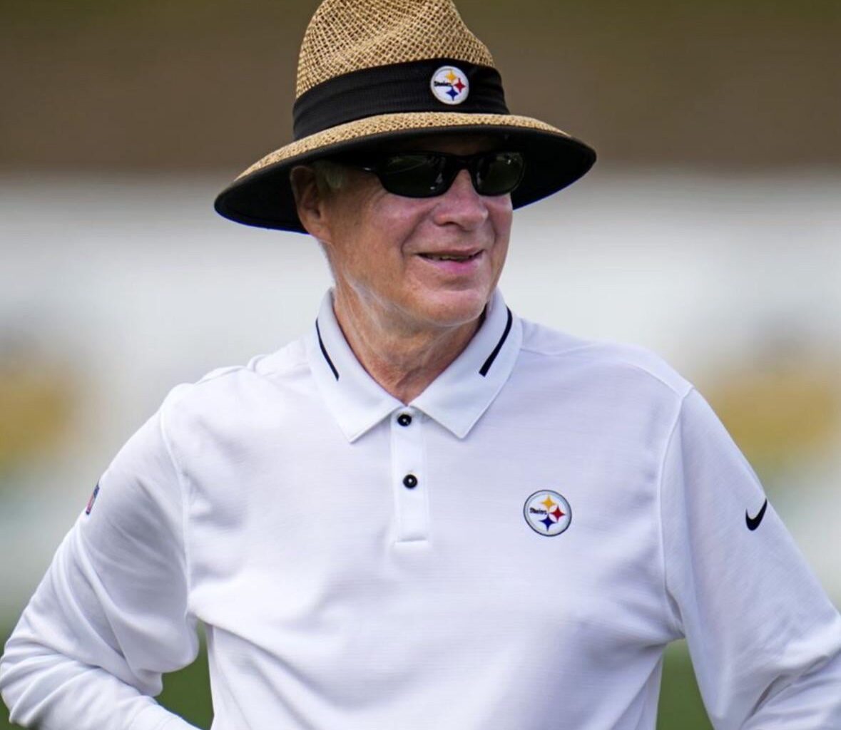 It starts at the top