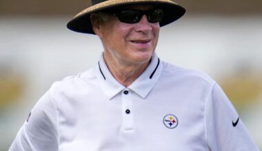 It starts at the top