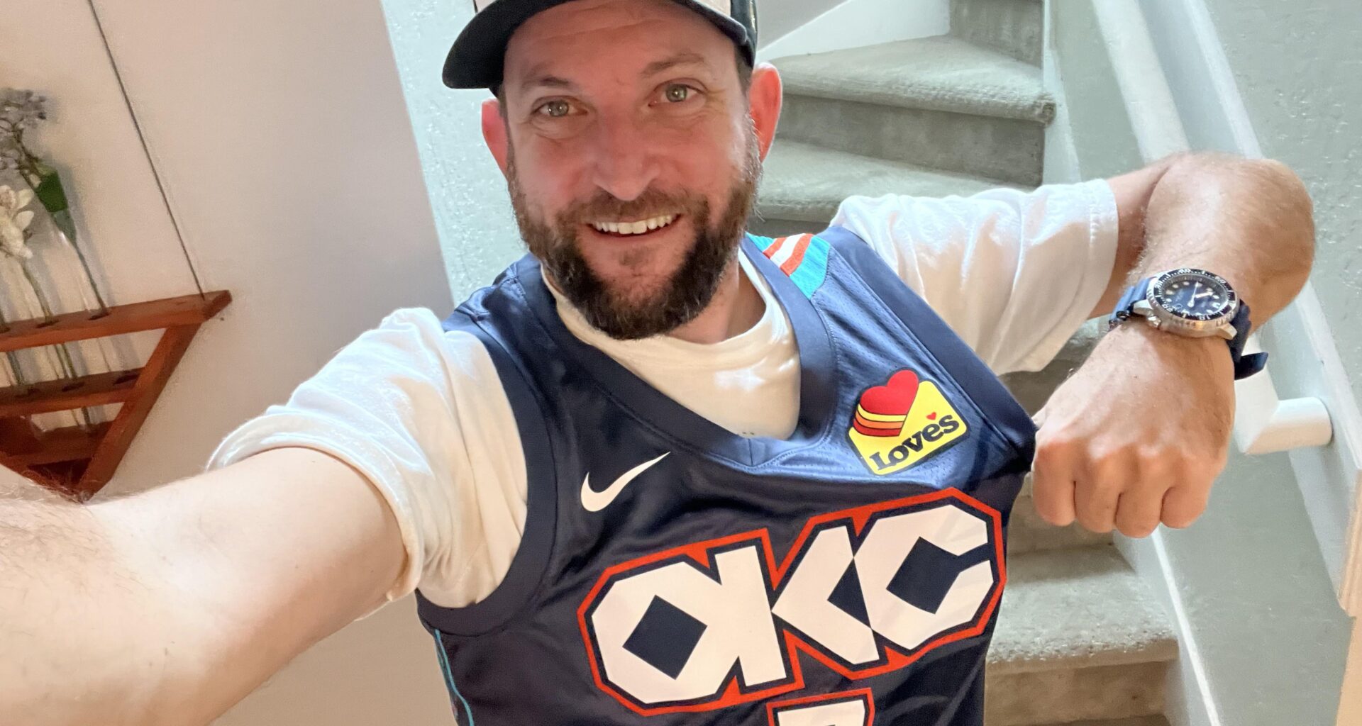 Had a KJ-7 Suns jersey as a kid. This Chet-7 completes the circle.