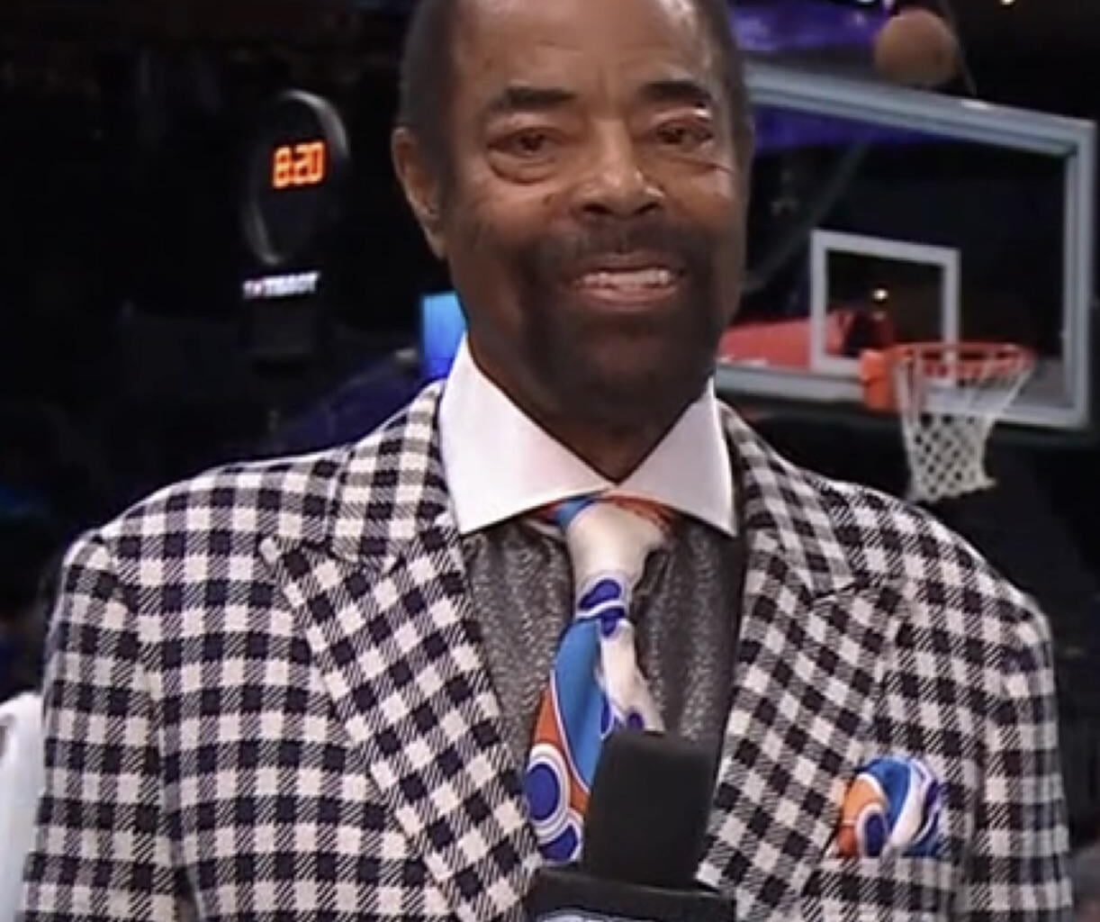 What are Knicks fans thankful for? Thankful we still have Clyde calling games for us.
