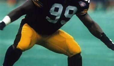 You been visited by Levon Kirkland. This dude just looked awesome as a Steeler. Big LB wearing 99 I always thought that was so cool. Quick too for approaching 300lbs