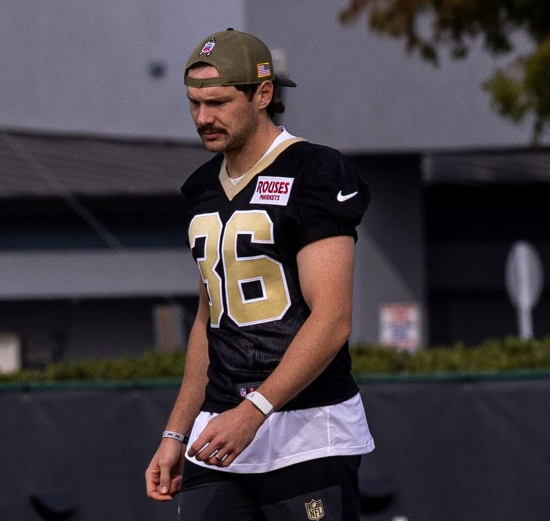 Cade York's First practice as a Saint 👀