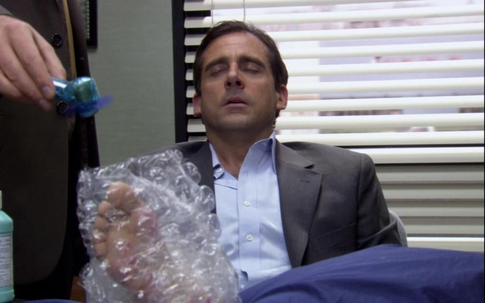 We know what “barbecue accident” really means 🥓