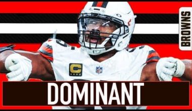 BROWNS DEFENSIVE LINE WAS CINEMA SUNDAY