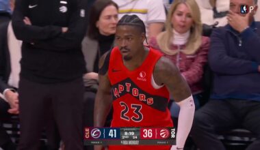 [Highlight] Chris Livingston makes the and-one lay-up for his first points with the Cavaliers