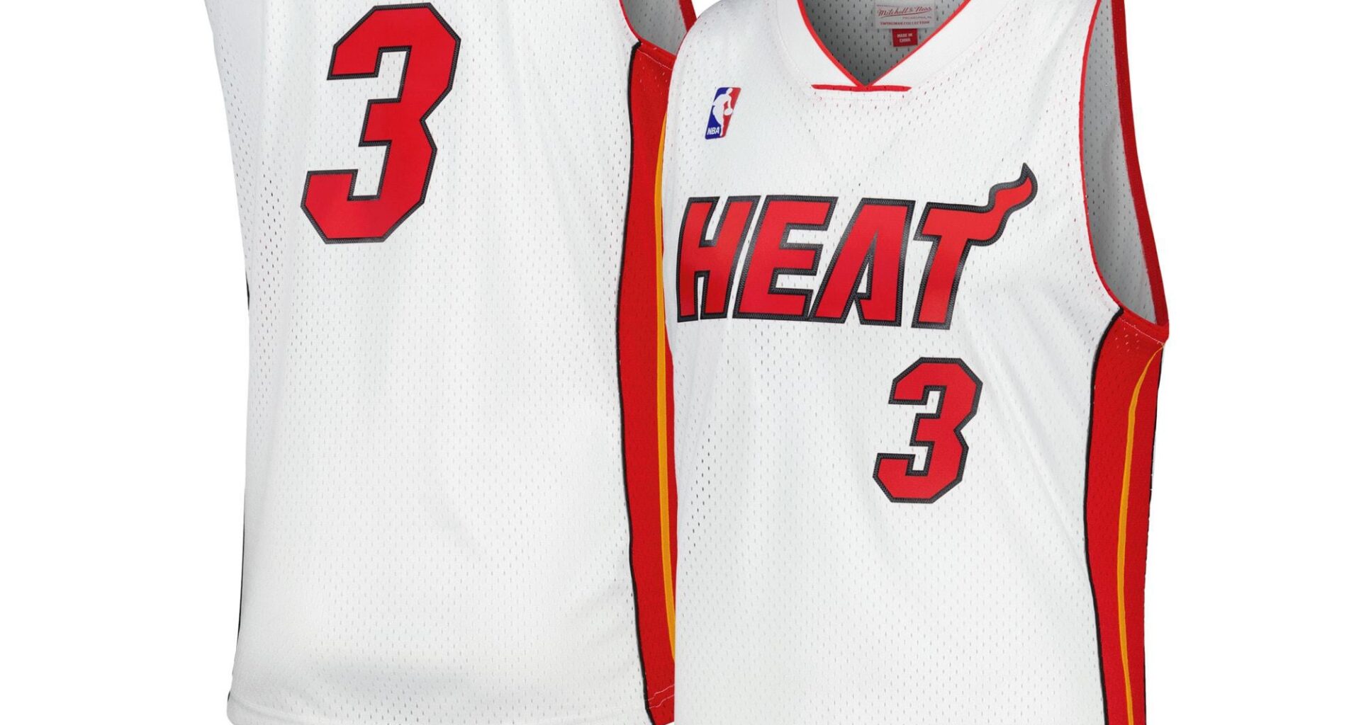 45% off Dwyane Wade Miami Heat Mitchell & Ness 2005/06 Hardwood Classics Swingman Jerseys