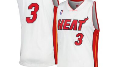 45% off Dwyane Wade Miami Heat Mitchell & Ness 2005/06 Hardwood Classics Swingman Jerseys