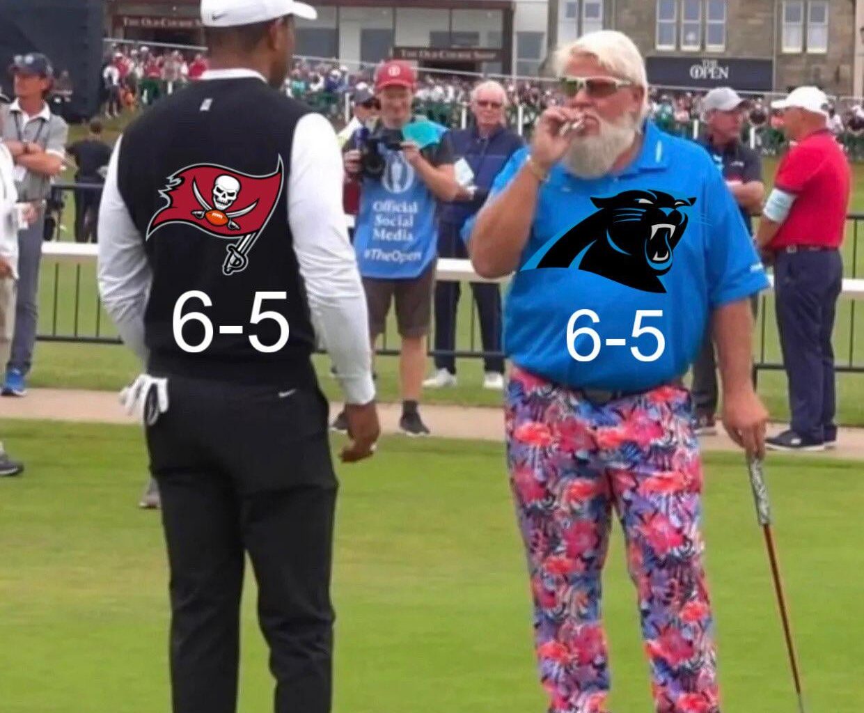 Smoking that bucs pack