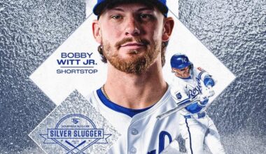 Bobby Witt Jr. adds to season hardware (along with Gold Glove), wins Silver Slugger for 2nd straight year