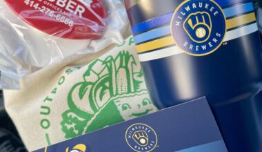 The Hunger Task Force, Milwaukee Brewers, and CBS 58 are hosting a drive-thru food drive  at AmFam Field today - Nov. 21, 5am-5pm - and they’re giving away some nice gifts to donors