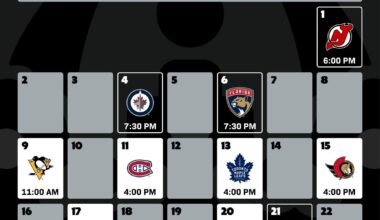 November Schedule Wallpaper