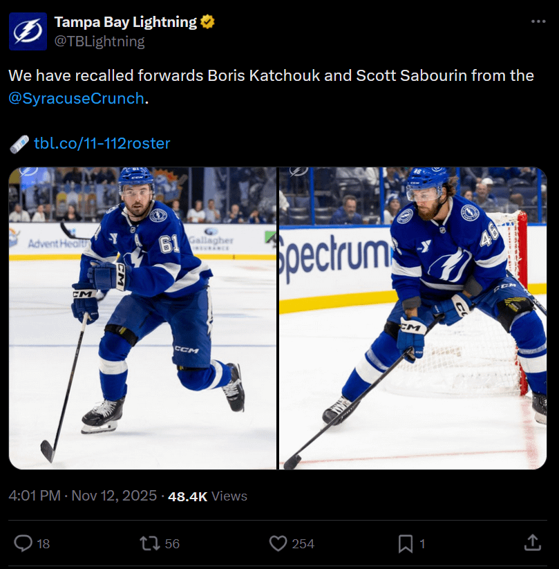 Tampa recalls the goonsquad