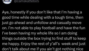 Skattebo addresses criticisms of his recent WWE and UFC appearances