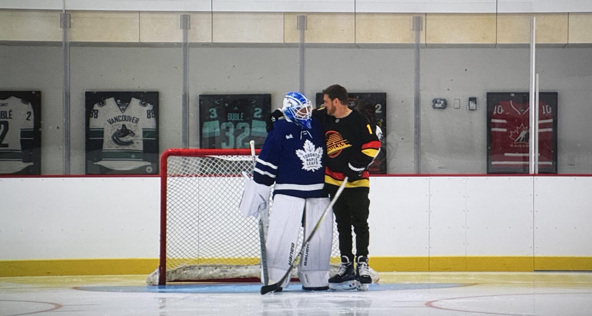 Michael Buble’s Kraken Jersey