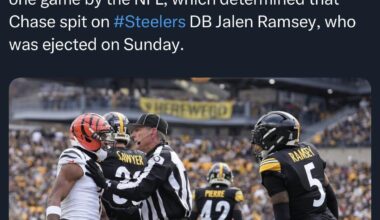 Ja’Marr Chase gets suspended for spitting on Jalen Ramsey