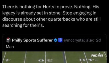 Just remember this. We will be lucky to ever have this again.