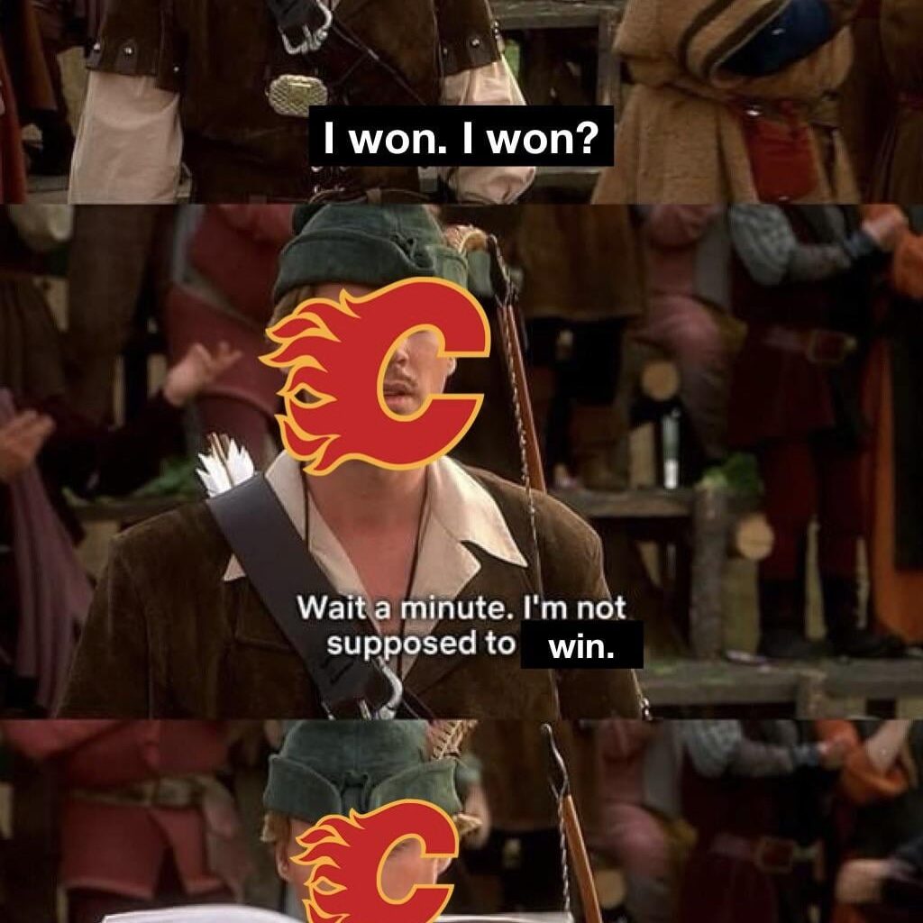 We won! ...do we celebrate?