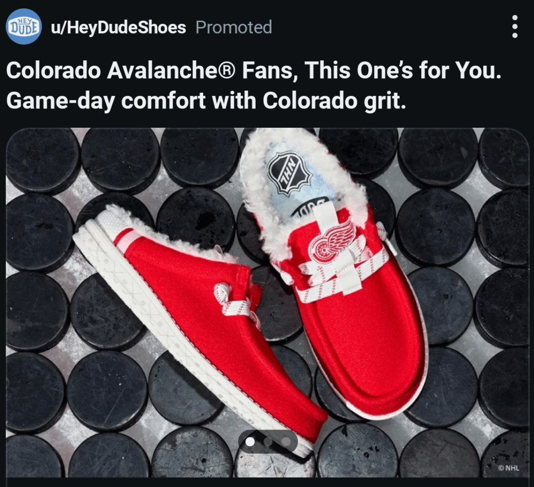 Reddit ad is VERY confused on target audience