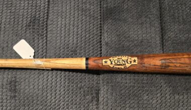 I have a game used Todd Hundley bat mfg by Young and cant find a damn thing on it