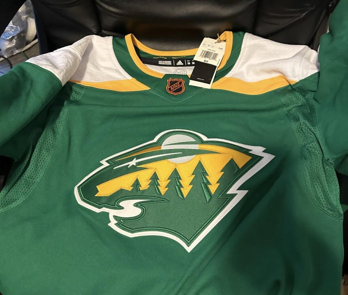 Just picked up my first Wild jersey - Reverse Retro! Did I do good?