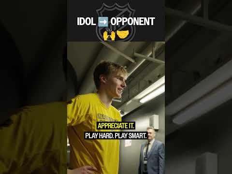 Woody meets his idol Geno