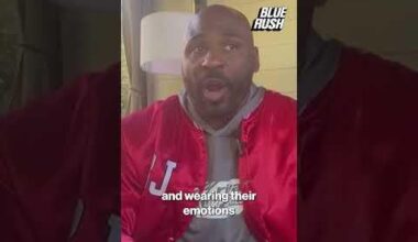 Brandon Jacobs wants to see all 53 Giants playing hungry, not just Brian Burns 😳 #shorts