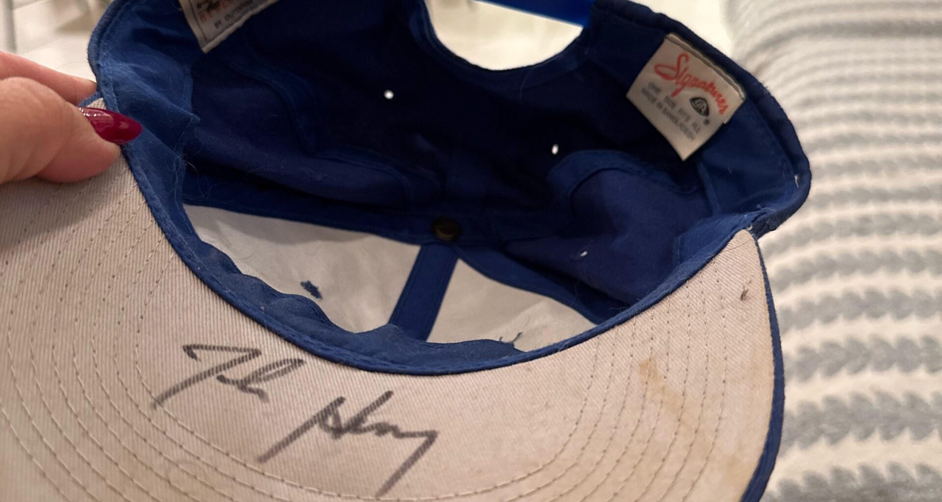 John Henry Signed Baseball Cap