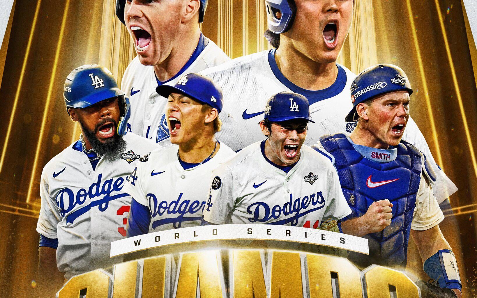 The Dodgers have won the World Series!