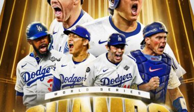 The Dodgers have won the World Series!