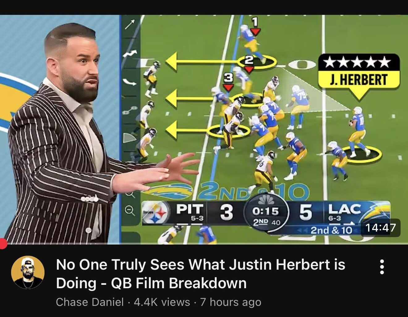 Chase Daniel YouTube channel jockin Herbert after he retired from jockin Herbert…..thoughts?