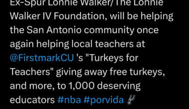 Will always love Lonnie man. Big props to him for doing this for the community