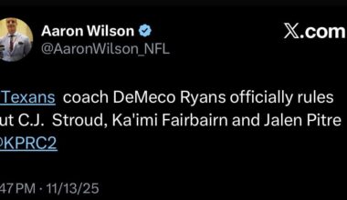 CJ, Pitre and Ka’imi officially ruled out for Sunday