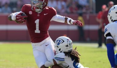 Ty Simpson Stock takes a Hit