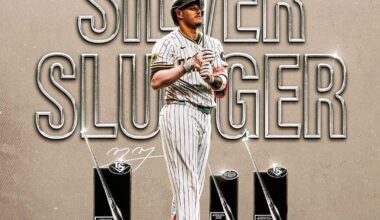 [Padres] Manny Machado, 3x Silver Slugger.