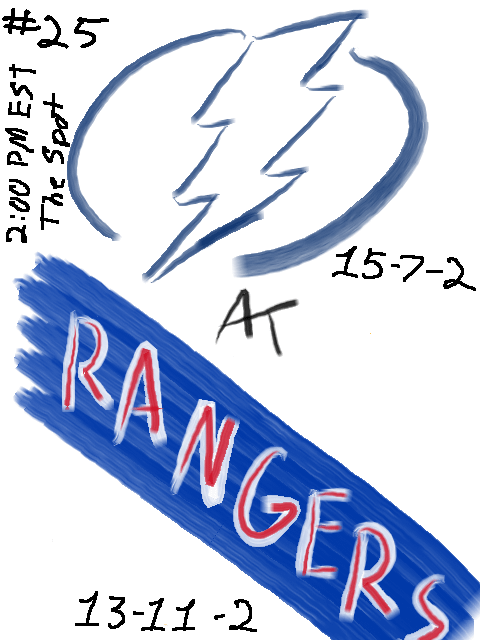 [PREGAME] Tampa Bay Lightning at New York Rangers - 2:00pm EST - 11/29/25 - The Spot - Small Business Saturday Matinée Back-to-Back Edition