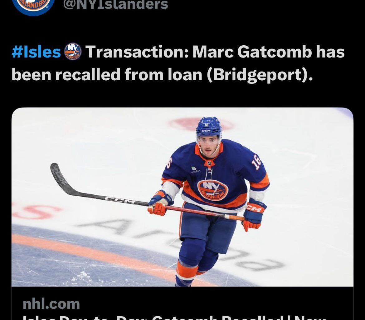 Marc Gatcomb has been recalled.