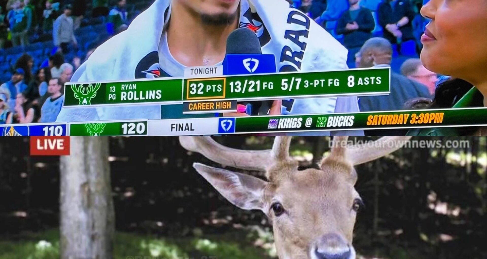 Great win. Great mood.