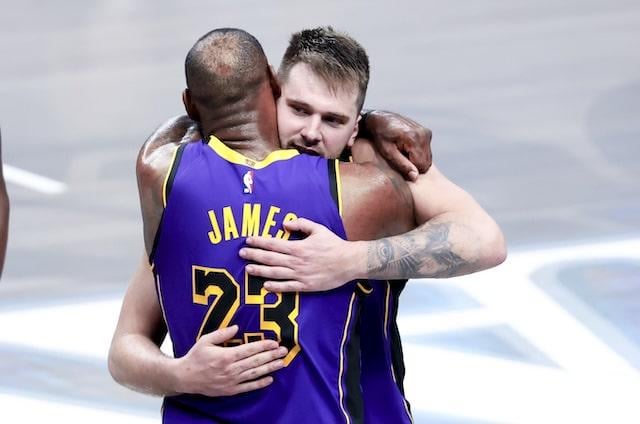 Luka Doncic: “Kobe brought so many championships here. LeBron brought a championship here. So I want to be the next one to do that, for sure."