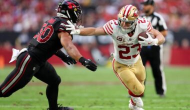 49ers' Christian McCaffrey on historic pace, facing ex-team in Panthers (no paywall)