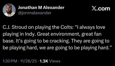 CJ on playing in Indy