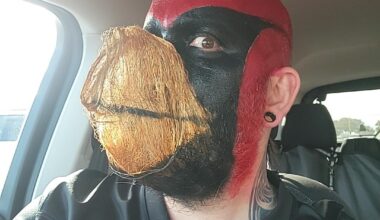 My beard for the Endzone Beard Battle before the Cardinals vs 49ers game!