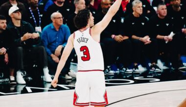In "one of the best wins I've ever been a part of" Josh Giddey, Nikola Vučević help lift Bulls to 113-111 comeback victory over Sixers and the top of Eastern Conference