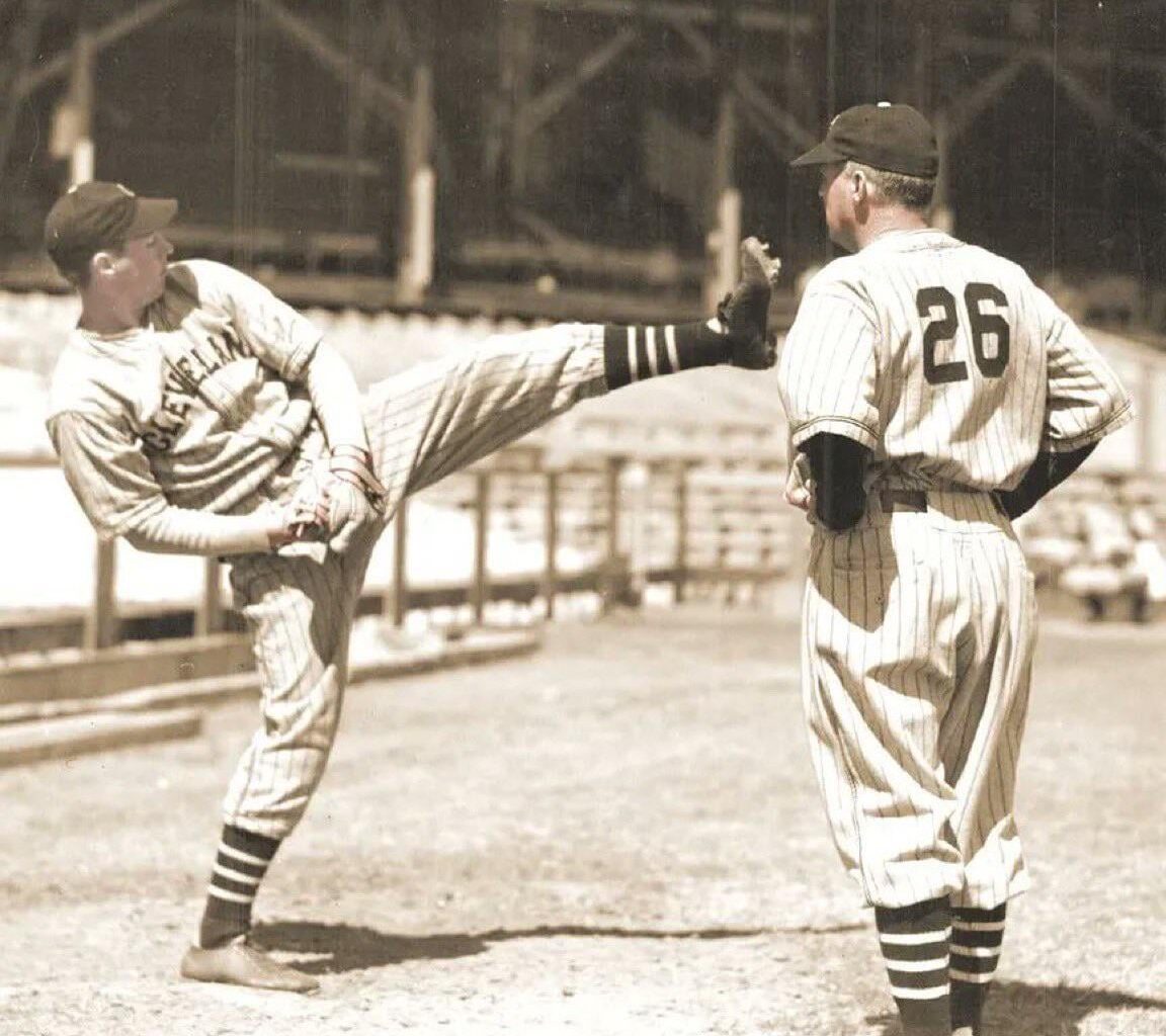 Bob Feller led the AL in Wins three times and Strikeouts four. And then he turned 23 and went to war for three seasons