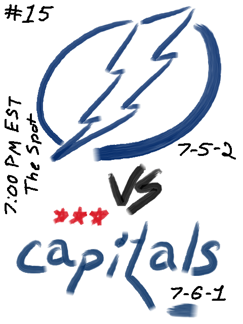 [pregame] tampa bay lightning vs washington capitals - 7:00pm est- 11/08/25 - the spot - return to normal hockey time edition