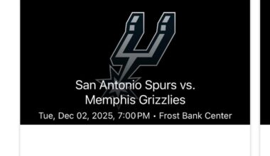 Selling two tickets for 12/2 vs Grizzlies!