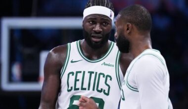 The Celtics could be without Neemias Queta, Jaylen Brown when they face the Minnesota Timberwolves tomorrow